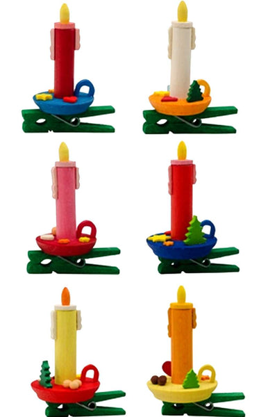 Clip Ornament - Assorted Clips (Box of 6)