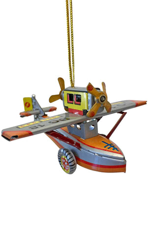 Collectible Tin Ornament - Sea Plane