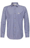 Julius Blue Comfort Fit Men's Shirt| MyDirndl.com