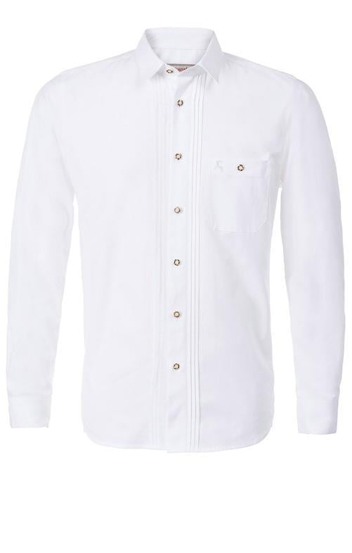 Dietmar White Traditional Men's Shirt| MyDirndl.com