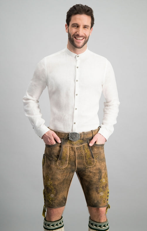 Danner Men's White Linen Shirt