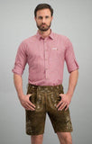 Kai Red Comfort Fit Men's Shirt| MyDirndl.com