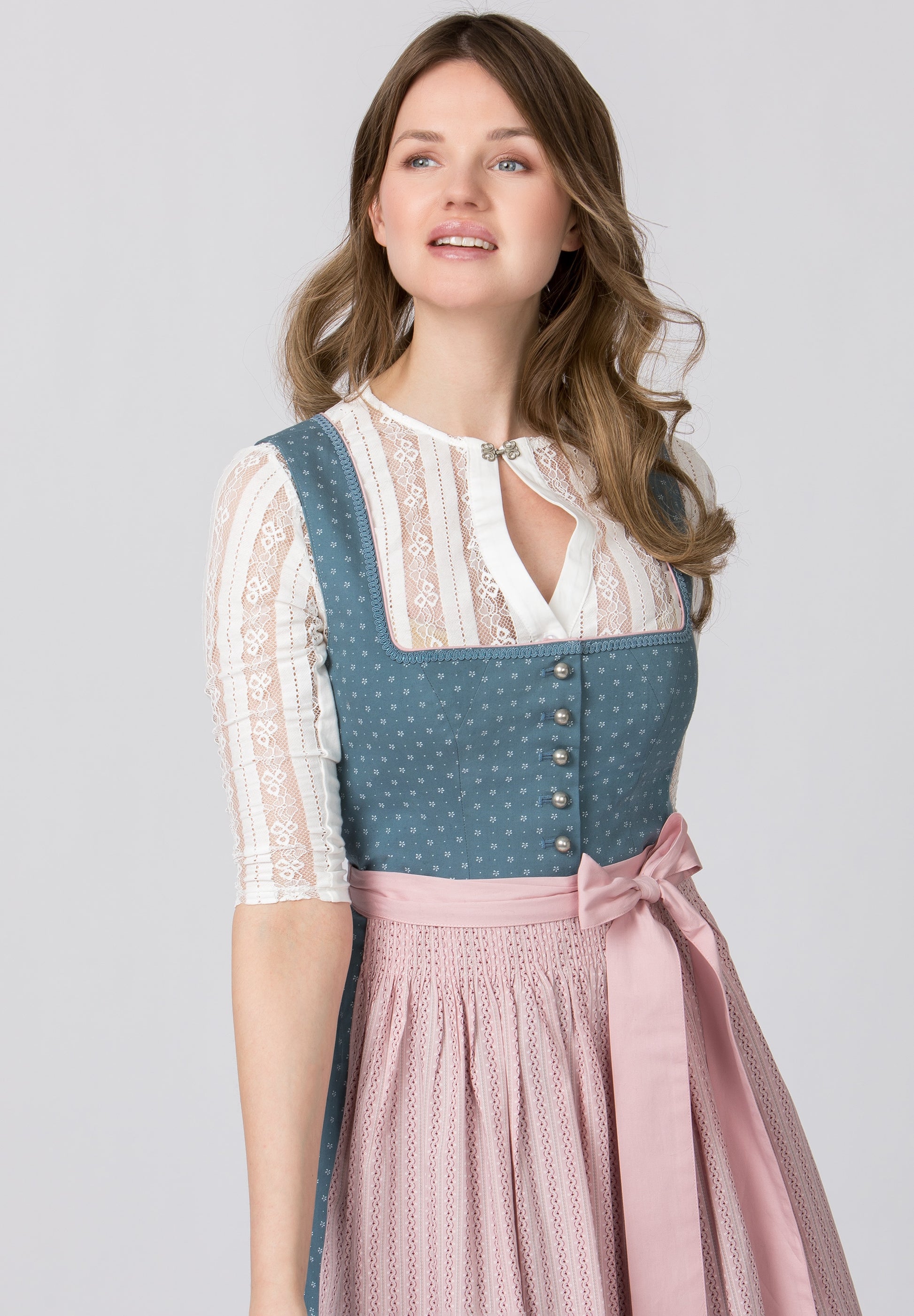 long dirndl dress Long Dirndl 70-75cm | Authentic Bavarian Long Dirndls