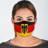 German Flag Face Mask