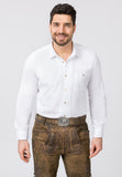 Dietmar White Traditional Men's Shirt