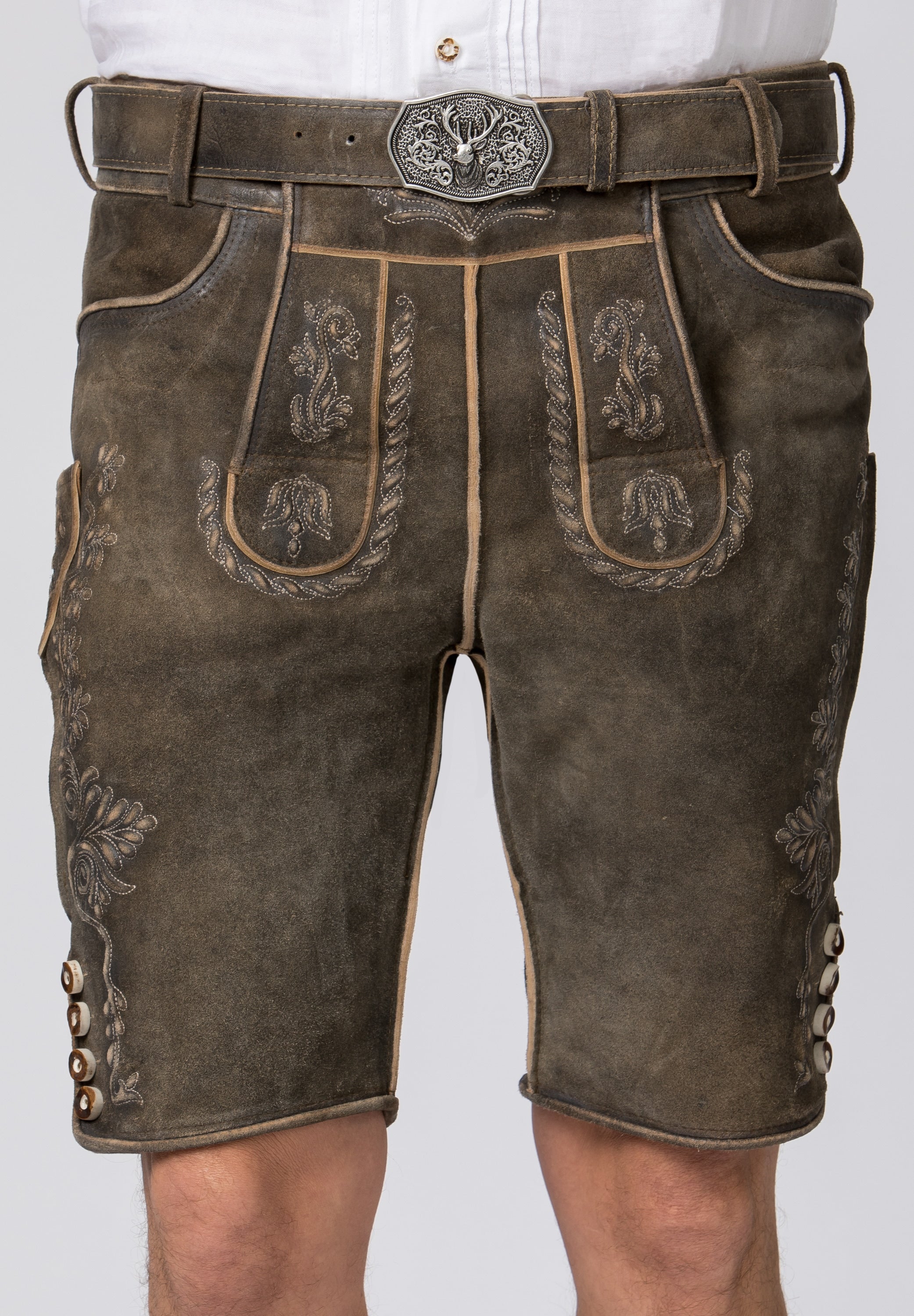 Kruger Men's Lederhosen 