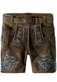 Rudolf Oid Blau Men's Lederhosen