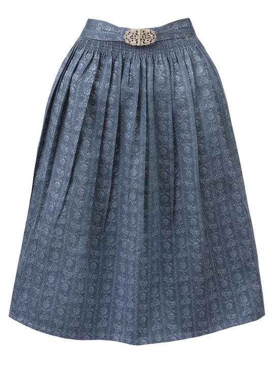 Blue Dirndl Apron 70cm | MyDirndl.Com