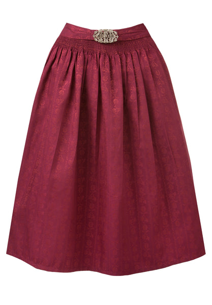 Bordeaux Dirndl Apron 70cm | MyDirndl.Com