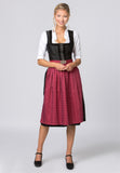 Red Dirndl Apron 70cm | MyDirndl.Com